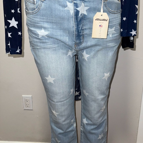 Jou Jou Denim - NWT JOUJOU Star Patterned jean size 13/14